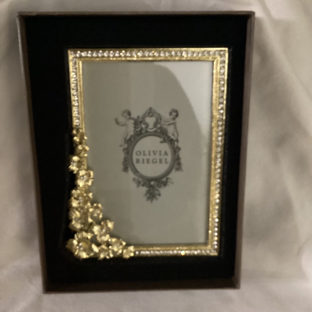 New Olivia Riegel Gold Evelyn Frame 4” x 6”